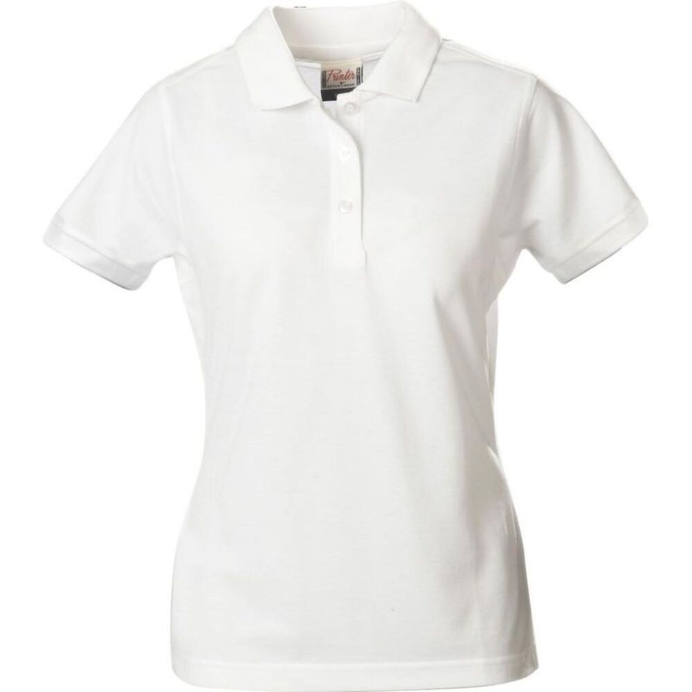 Printer Womens/Ladies Surf Pro Polo Shirt / White